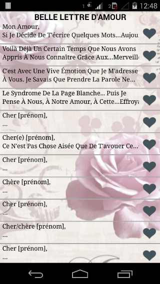 Des Message D Amour