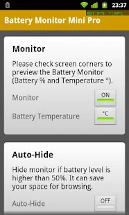 Battery Monitor Mini Pro - screenshot thumbnail