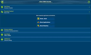 eScan Tablet Security Captura de tela 17