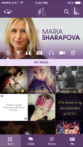 Maria Sharapova Official App