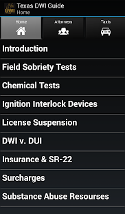 Free Texas DWI Guide APK for Android