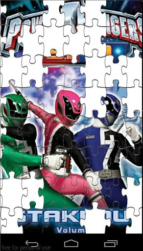 Power Ranger SPD Puzzle