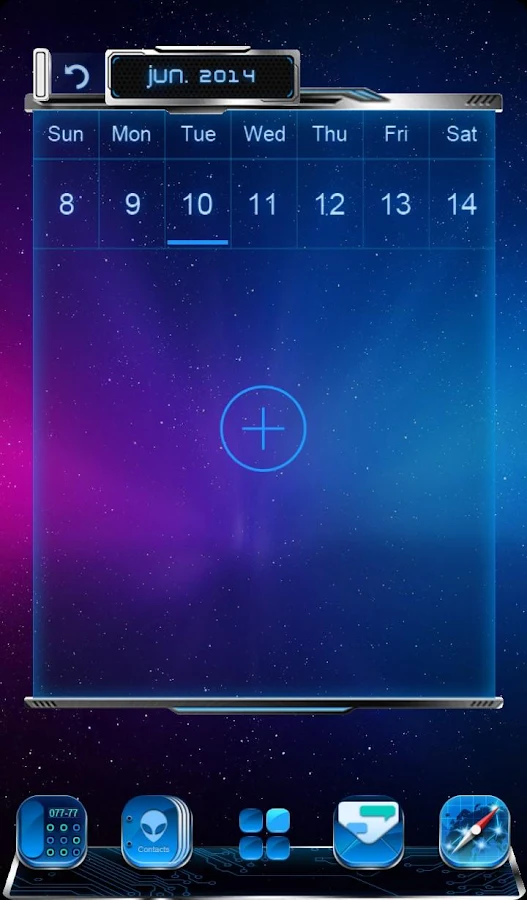 3D CALENDAR-COMET 3D LAUNCHER - screenshot