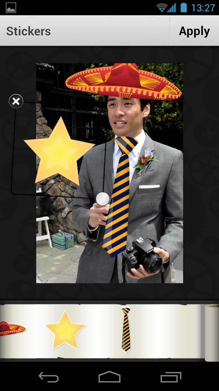 Android application Aviary Stickers: Free Pack screenshort