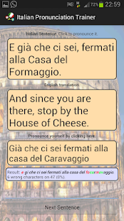 Free Italian Pronunciation Trainer APK