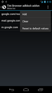 Free Download Tint Browser Adblock addon APK