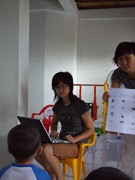 Jessica and Auntie Lucy on Sounds