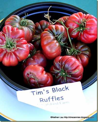 Tim's Black Ruffles Tomato