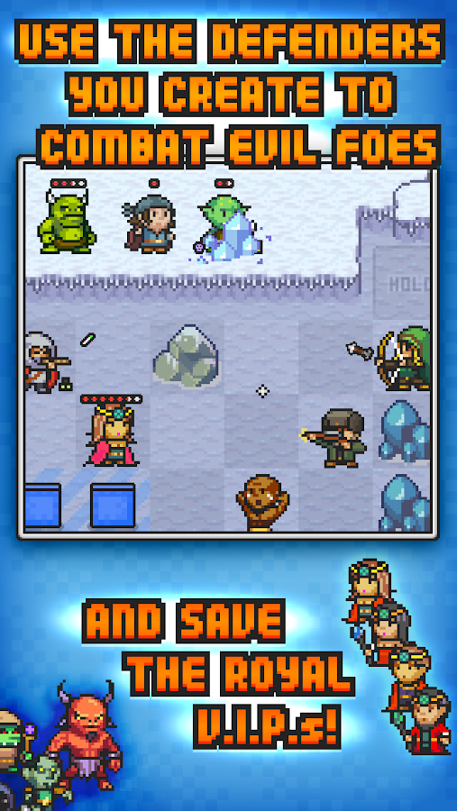   Pixel Defenders Puzzle – Capture d'écran 