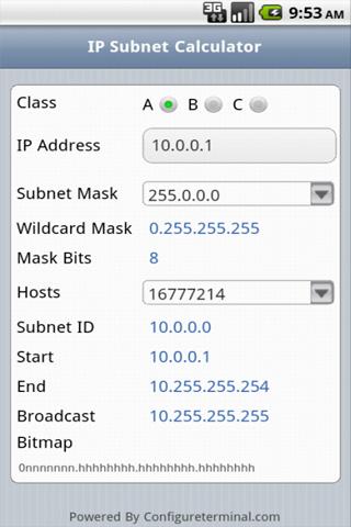 IP Subnet Calculator