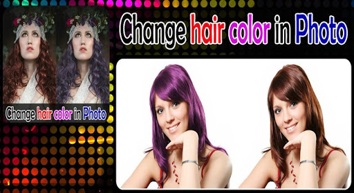 Change hair color in Photo