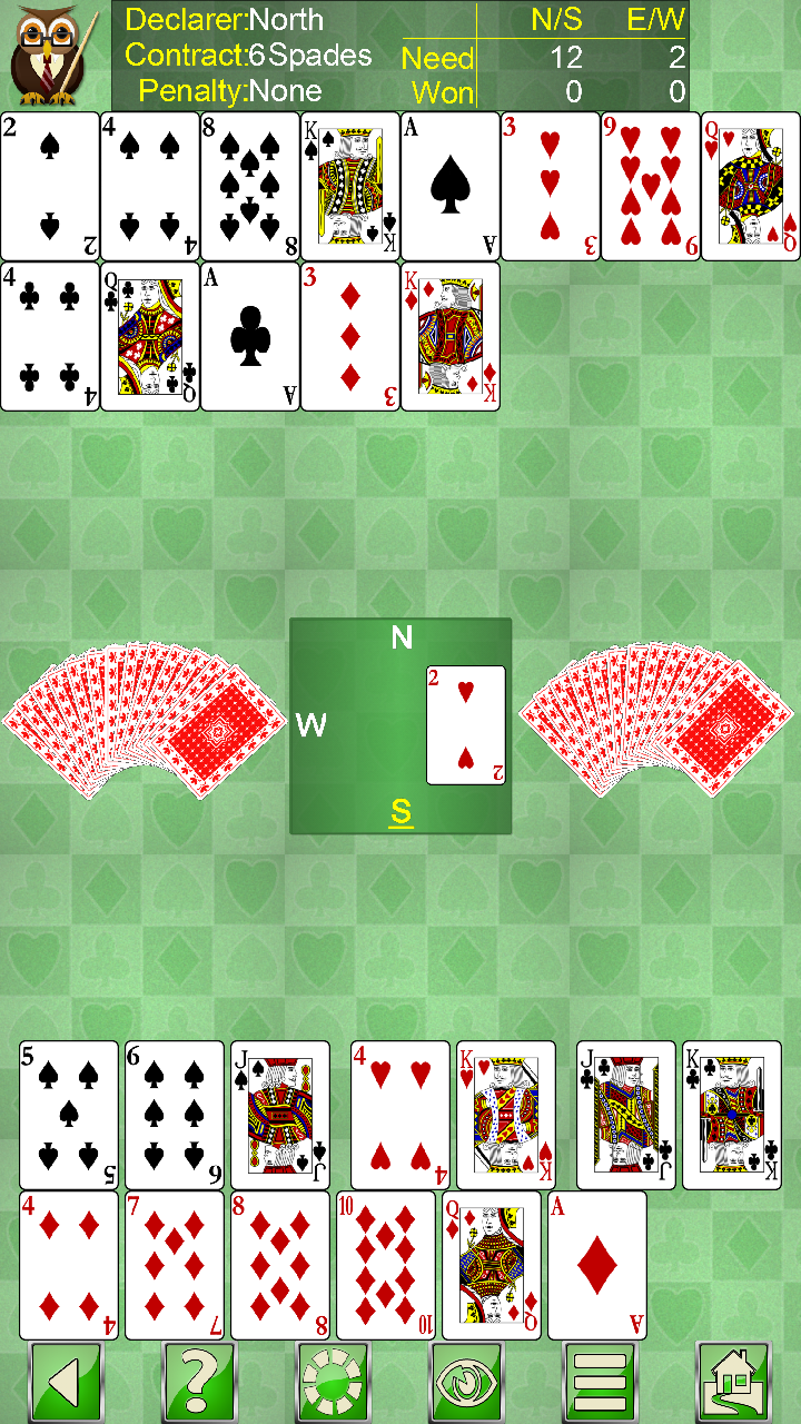 Android application Omar Sharif Bridge V+ screenshort