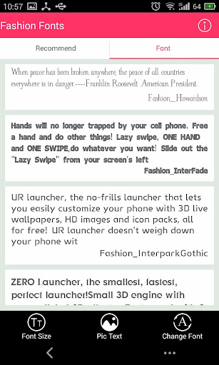 【免費個人化App】Free Font - Fashion-APP點子