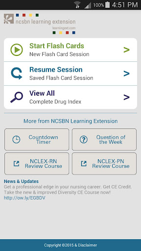NCSBN Medication Flash Cards