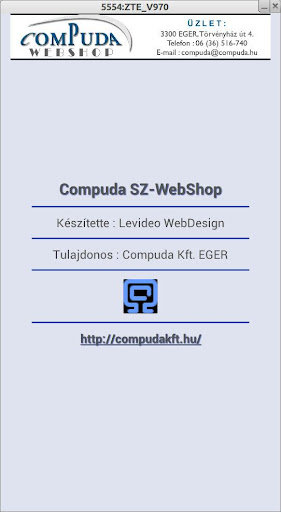 Compuda-SZ Áruböngésző