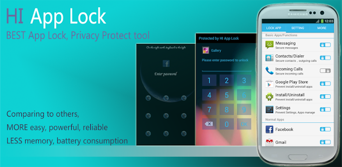 App Lock (HI App Lock) PRO v2.1 Apk Unlocked