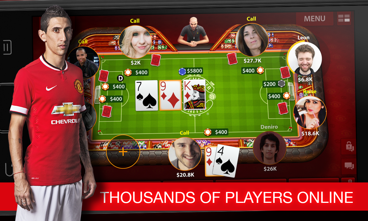 Manchester United Social Poker Google Play Store Revenue