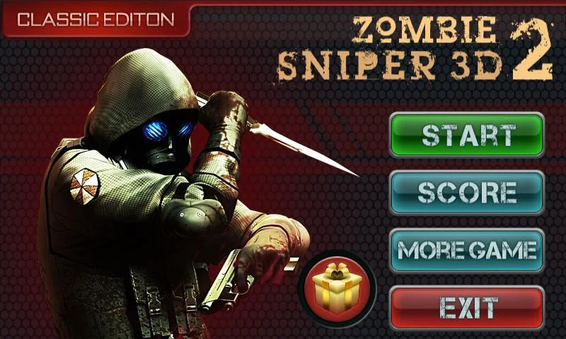تحميل اللعبة الرائعه sniper zombie للاندرويد 2 Zombie Sniper 3D II - screenshot