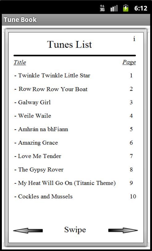 The Irish Tin Whistle App V2 Screen 3