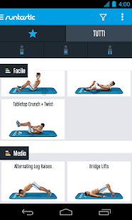 Runtastic Six Pack Addominali Screenshot