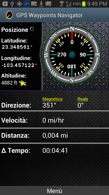 Android application GPS Waypoints Navigator | MAPS screenshort