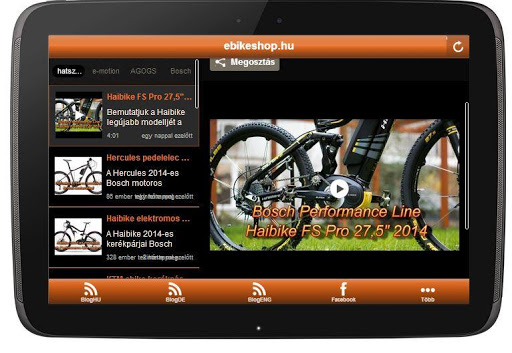 【免費書籍App】Ebikeshop.hu-APP點子