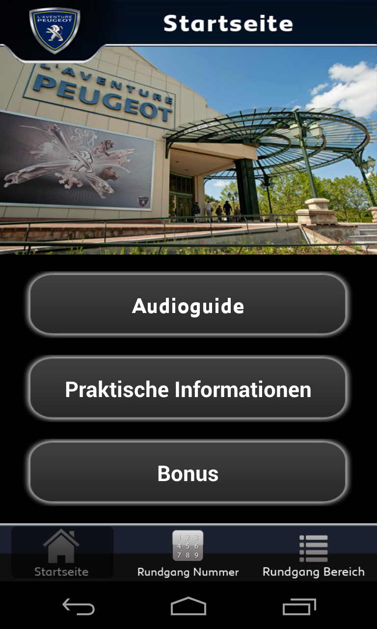 Museum des Peugeot-Abenteuers Screen 1