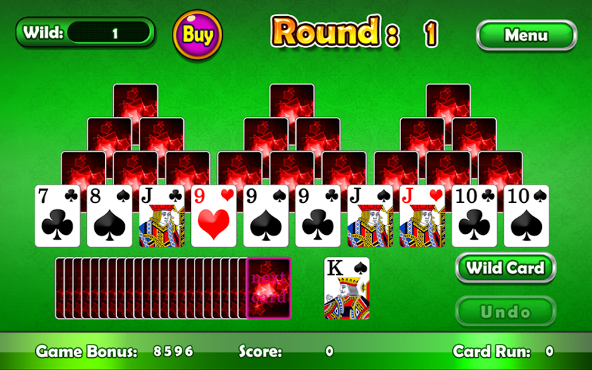 Classic Pyramid Solitaire PRO Screen 2