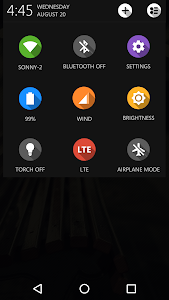 Screenshot Lumin CM11 Theme v5.5.2
