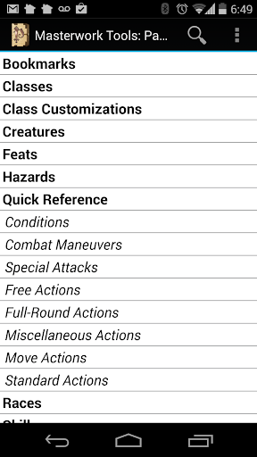 Pathfinder Open Reference