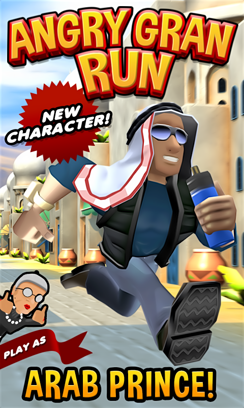 Angry Gran Run - Running Game - screenshot