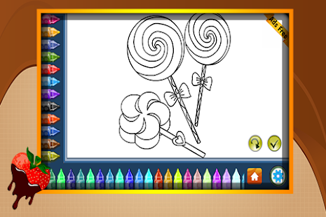 Free Coloring Book Chocolates APK for PC