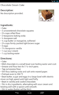 Cake Recipes Screenshots 1
