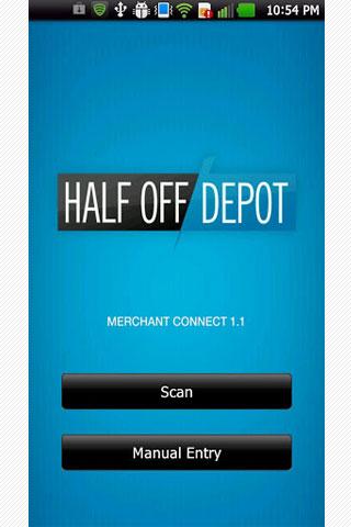 Half Off Depot: Merchant App.