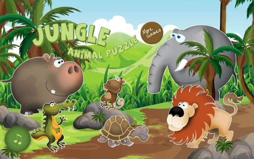 Jungle Animal Puzzle for kid