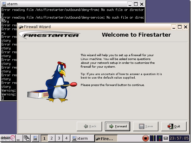 番仔火企鵝出現啦，歡迎使用Firestarter