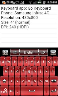 How to mod Simply Red Keyboard Skin 1.0.0.0 apk for bluestacks