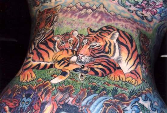 Tattoo Pictures Of Tigers