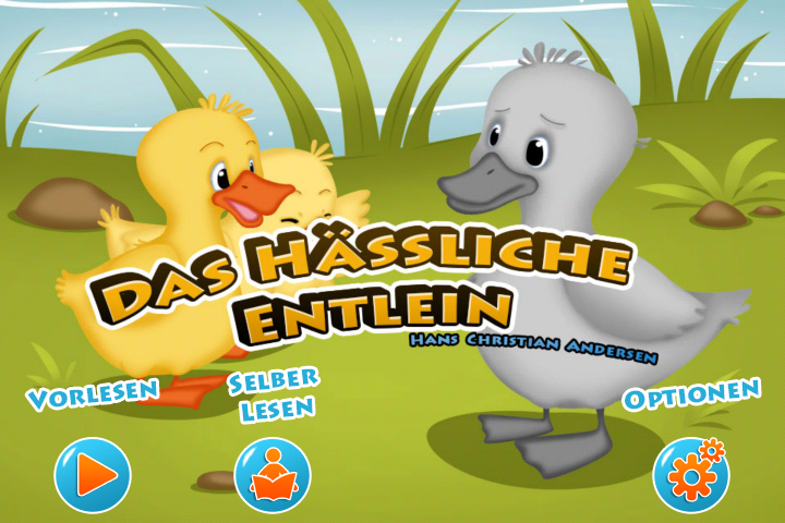 Android application The Ugly Duckling screenshort