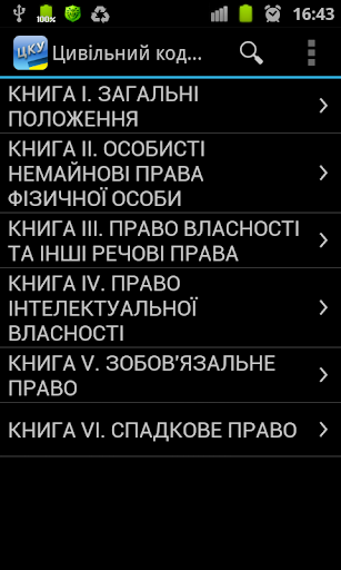 【免費書籍App】Цивільний кодекс України-APP點子