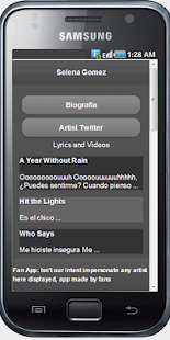 Selena Gomez lyrics Screenshots 4