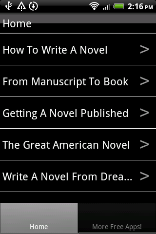 How To Write A Novel