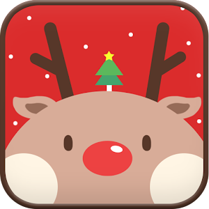Red Rudolph go sms theme.apk 1.0