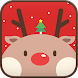 Red Rudolph go sms theme