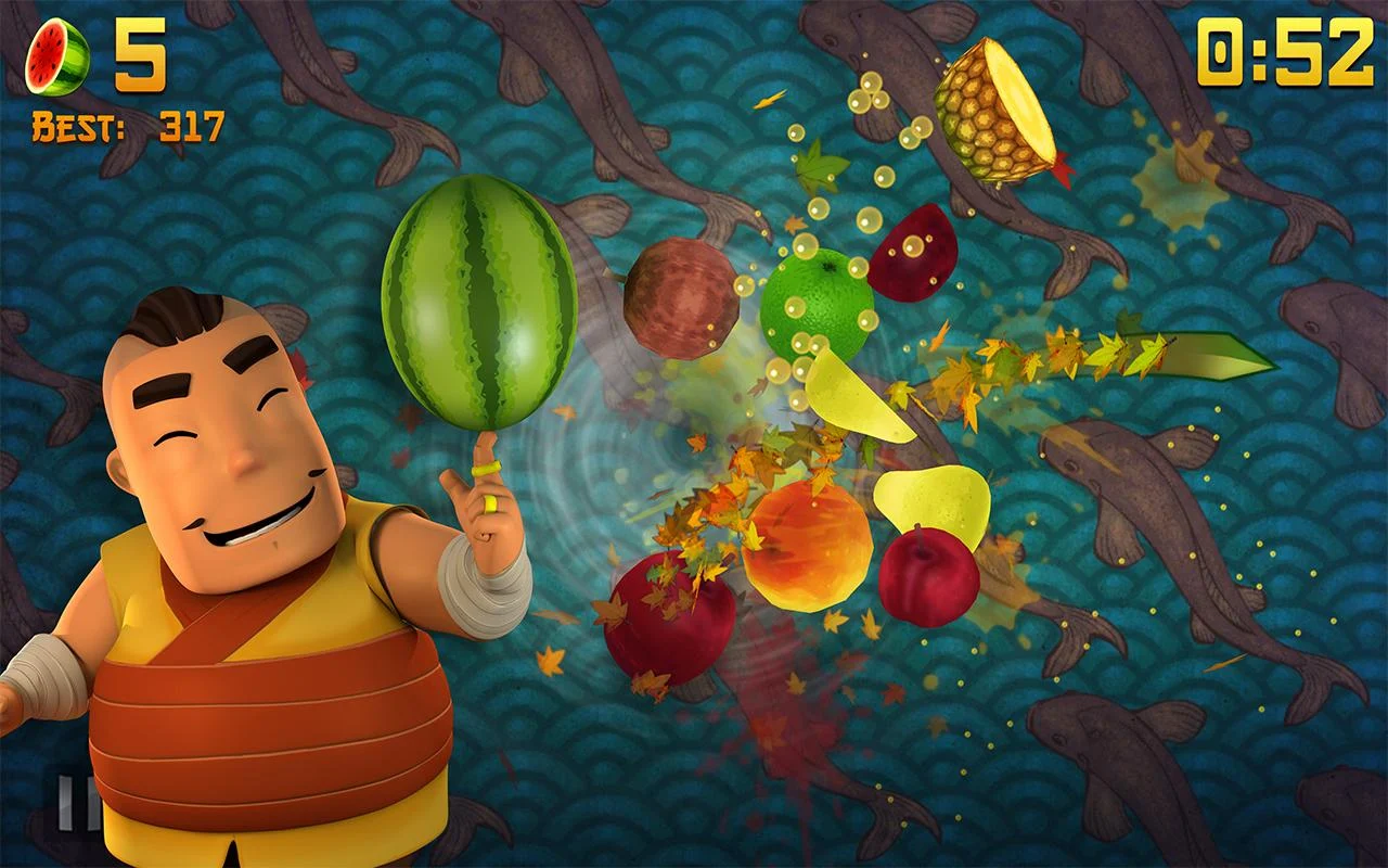 Fruit Ninja Free - screenshot