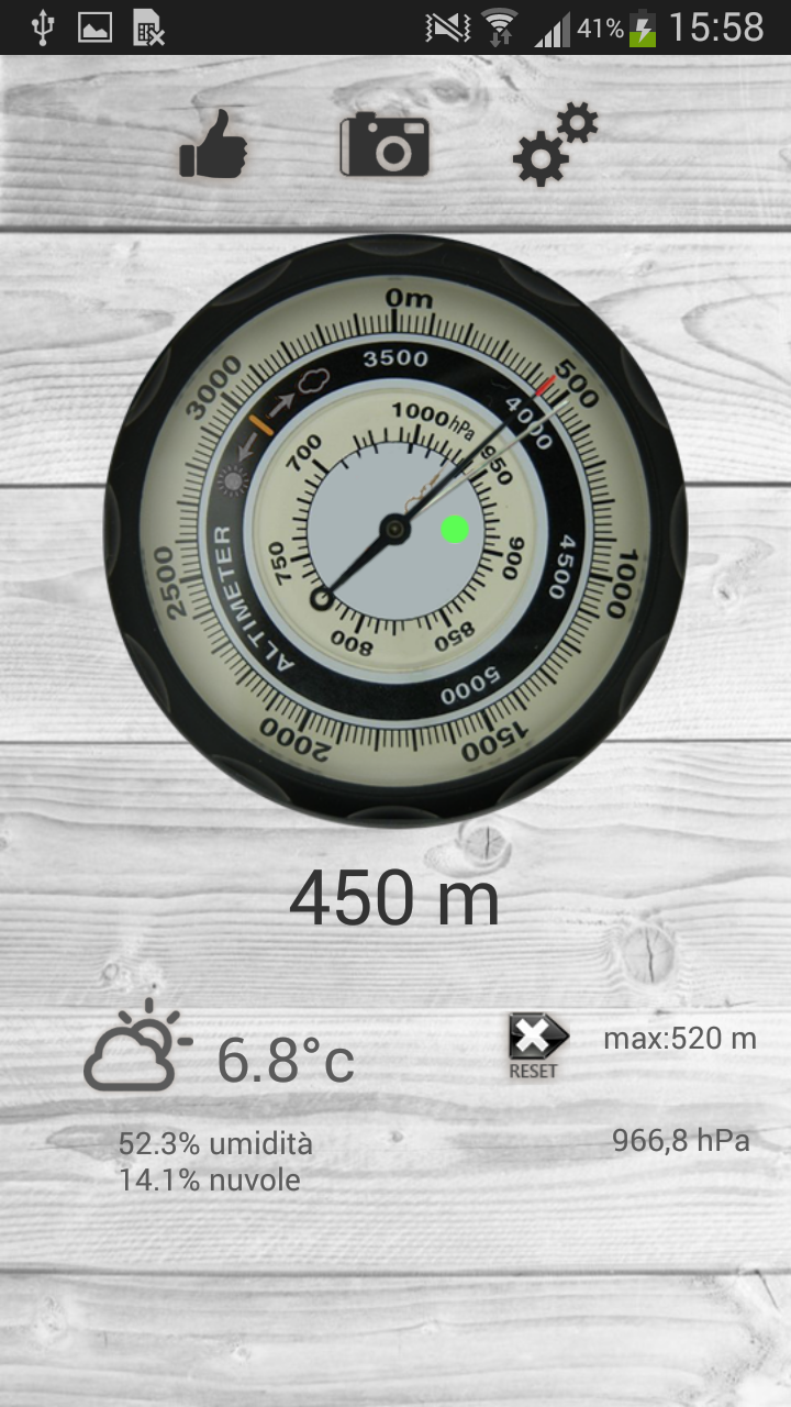 Altimetro - altimeter pro Screen 1