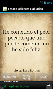 Frases Celebres Habladas Screenshots 1