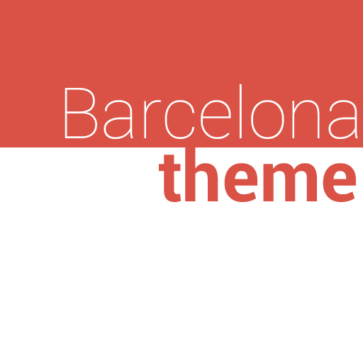 Summer in Barcelona theme CM11 LOGO-APP點子