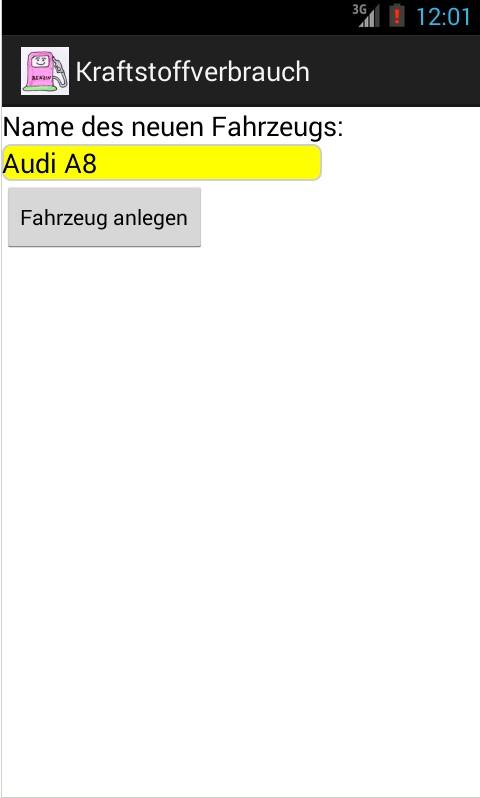 Kraftstoffverbrauch Pro Screen 2