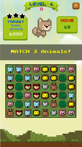 Pixel 2D Puzzle - Animal World